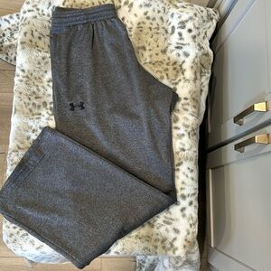 Under Armour Storm Loose Sweatpant - Large - Heather Grey